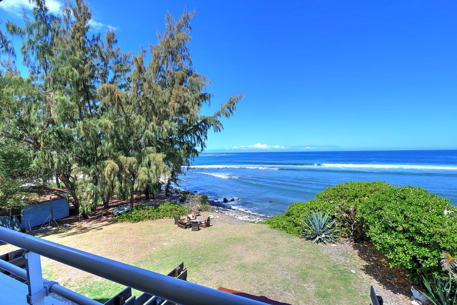 Plein La Vue - T4 Saint Leu 1Ere Ligne Pieds Dans L'Eau Apartment ภายนอก รูปภาพ