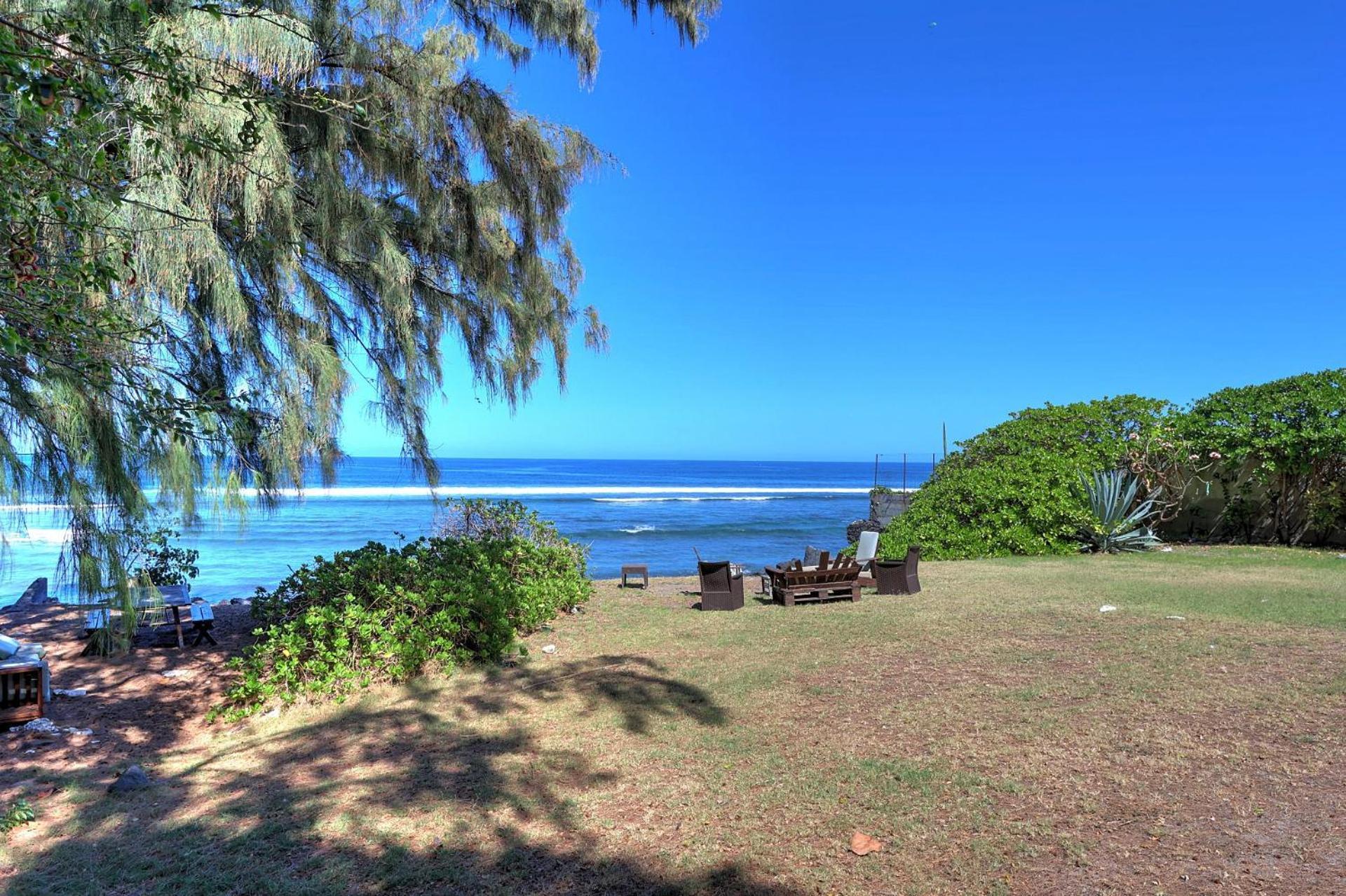 Plein La Vue - T4 Saint Leu 1Ere Ligne Pieds Dans L'Eau Apartment ภายนอก รูปภาพ